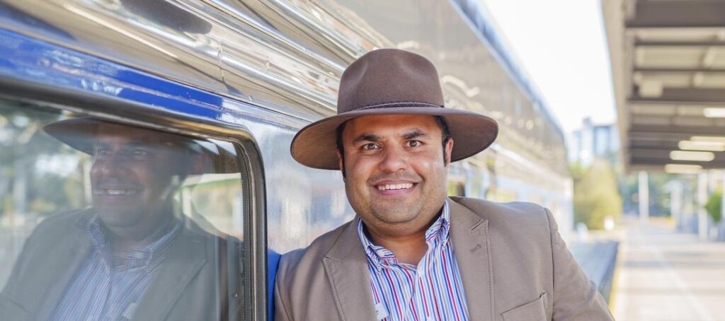 I migrated from India to Australia, and when I was a kid I had a rail track next to my house. My brother and I always went around to the track...